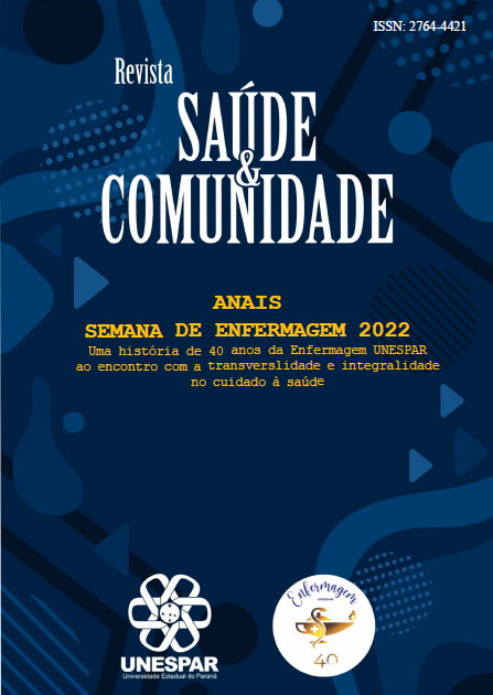 					Visualizar v. 3 n. 1 (2022): Revista Saúde & Comunidade
				